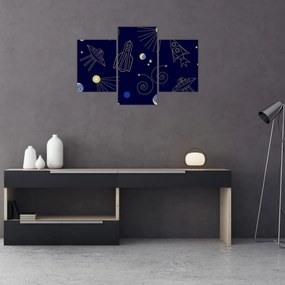 Tablou - Universul (90x60 cm)