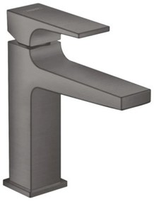 Baterie lavoar Hansgrohe Metropol 110 cu ventil Push-Open negru - crom periat