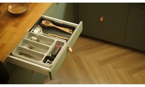 Sertar reglabil pentru tacâmuri Joseph Joseph DrawerStore, gri