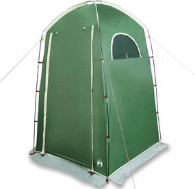 vidaXL Cort de duș, verde, impermeabil