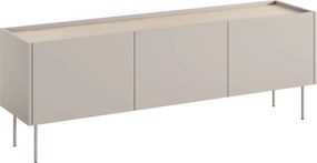 Comodă TV Desin 170 cm cu picioare metalice - casmir / stejar Nagano