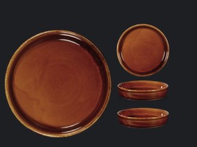 Set 4 Boluri Cuptor Premium Heritage Teracota 400ml