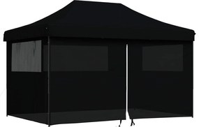 vidaXL Cort pentru Petreceri Negru 292 x 440 x 315 cm Material Oxford