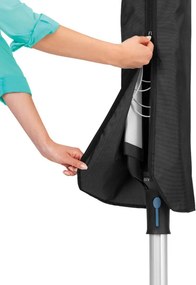Uscator de rufe pentru exterior Brabantia Lift-O-Matic Advance 90300254, 50 m, Inaltime reglabila, Suport metalic, Husa, Geanta clesti, Rezistent la coroziune, Inox