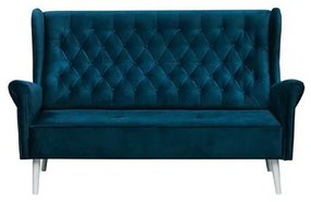 Canapea 3 locuri albastru inchis Carmen