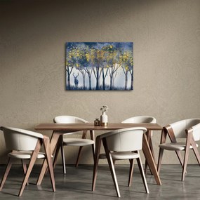 Tablou cerbul în pădure (70x50 cm)