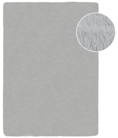 Blană gri deschis sintetică 120x170 cm Ivy Luxury Fur – Flair Rugs