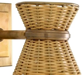 Aplica de perete LUX design natural Kon Tiki