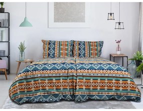 B.E.S. Petrovice Lenjerie de pat din flanel AztecSpirit, 140 x 200 cm, 70 x 90 cm