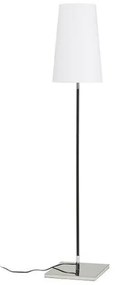 Lampa de podea LULU cu suport alb/negru crom 230V E27 28W