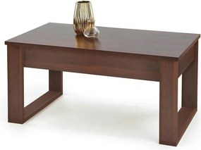 Masuta NEA, nuc inchis, PAL furniruit, 110x60x52 cm