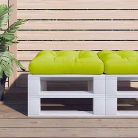 vidaXL Pernă de paleți, verde aprins, material textil