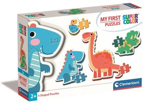 Dinozaur My First puzzle de formă pentru bebeluși Clementoni