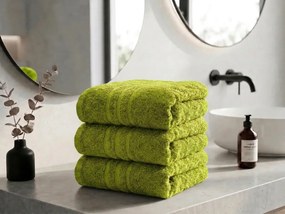 Prosop de maini Classic 50 x 100 cm verde, 100% bumbac