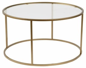 Măsuță de cafea Aurum Gold, 80 cm
