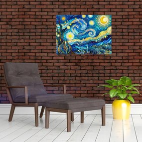 Tablou – Mozaic al nopții înstelate (70x50 cm)