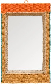 Oglinda de perete, din textil impletit, Mali