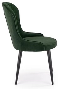 Set 6 scaune K366 velvet verde