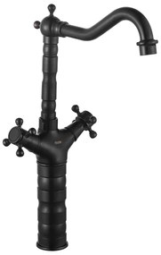 Baterie pentru baie / de bucătărie Rea Rustico Old Black