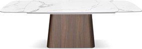 Masa extensibila ceramica Trevi, 160cm/90cm