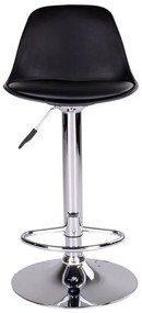 Scaune de bar negre rotative 2 buc. 82 cm Trondheim – House Nordic