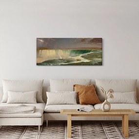 Tablou - Frederic Edwin Church, Niagara, reproducere (120x50 cm)