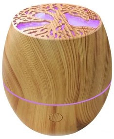 Winner Group - Difuzor de aromă cu ultrasunete și umidificator de aer LED RGB, 120 ml