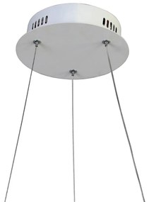 Lustra LED design modern 40cm GIRO alba