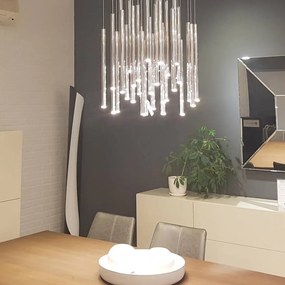 Lustra LED dimabila design Premium Class Quality ORGANIC CHROM