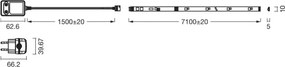 Osram - bandă LED RGBW dimabilă FLEX 7m LED/18W/230V + telecomandă