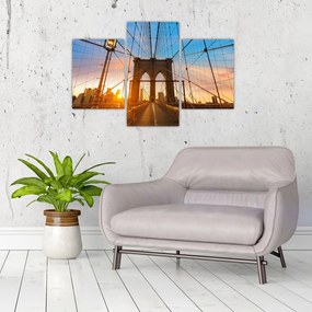 Tablou - Podul Brooklyn, Manhattan, New York (90x60 cm)