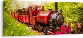 Tablou - Tren cu aburi (120x50 cm)