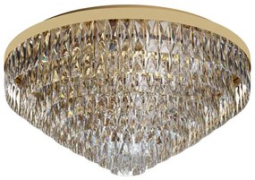 Plafonieră VALPARAISO 16xE14/40W/230V aurie Eglo 39459