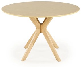 Masa rotunda Nicolas stejar - d120 x h77 cm