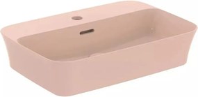 Lavoar pe blat Ideal Standard Atelier Ipalyss Nude 55 cm roz cu orificiu baterie