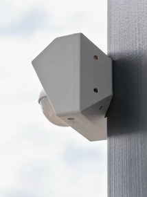 Osram - Senzor de mișcare solar SMART+ pentru exterior, 3,7 V, alb, IP65, Wi-Fi, 800 mAh