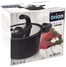 Orion Oală sub presiune cu capac GRANDE, 26 cm