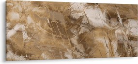 Tablou - Abstract maro (120x50 cm)