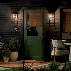 Kichler KL-HONE-M-BKT - Aplica de perete pentru exterior HONE M, 1x E27, 60W, 230V, IP44