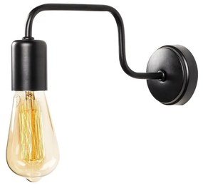 Aplică metalică Opviq lights Isidora, negru