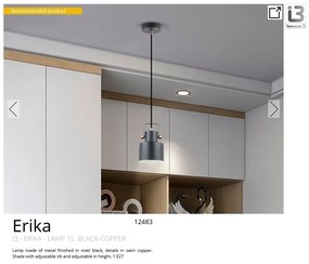 Pendul metal design decorativ Erika