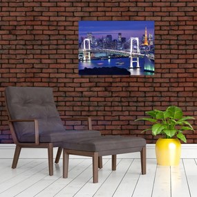 Tablou metropolei nocture (70x50 cm)