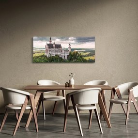 Tablou - Castelul pe stânci (120x50 cm)