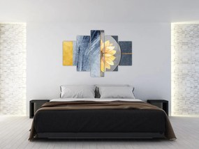 Tablou - Forme și flori (150x105 cm)