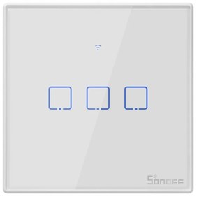 Intrerupator Tactil WiFi + RF 433MHz Sonoff T2 EU TX (3 canale)