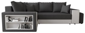 Colțar Dawn (Gri închis + Alb). Promo -31%. 1056951