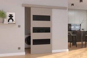 Ușă glisantă montată pe perete ARES – 96x205 cm – Cașmir