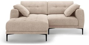 Colțar maro deschis (cu colț pe partea stângă/cu șezlong) Bemy – Micadoni