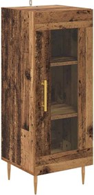 vidaXL Bufet Lemn vechi 34 x 34.5 x 90 cm Lemn compozit