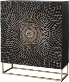 Comoda moderna cu model abstract mandala Illusion 120cm